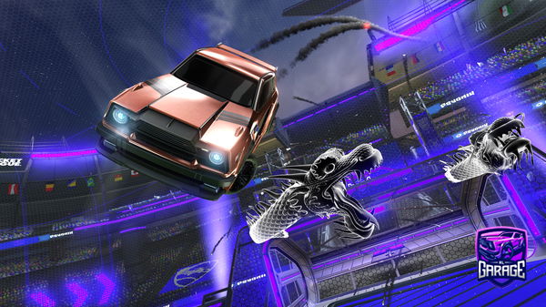 A Rocket League car design from EthanAndMike