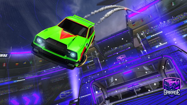 A Rocket League car design from tomtomrobrob