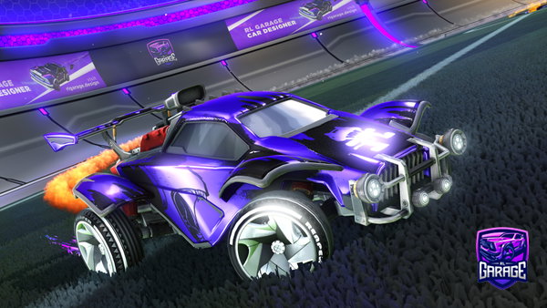 A Rocket League car design from Chef_Porter