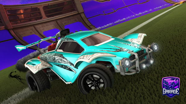 A Rocket League car design from PantherRosko