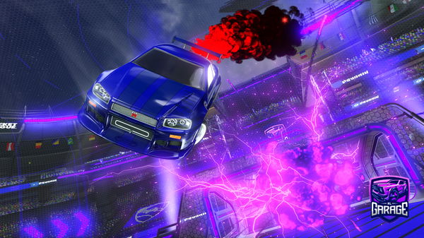 A Rocket League car design from Gunshy