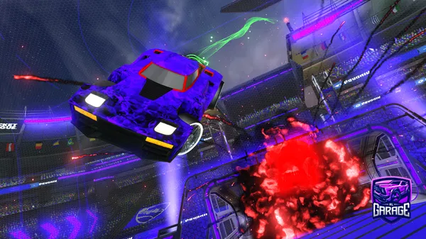 A Rocket League car design from wodmy