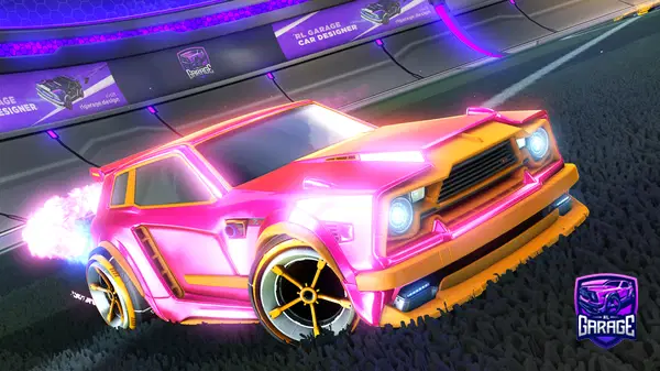 A Rocket League car design from Kdog_1213