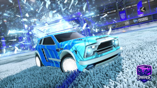 A Rocket League car design from Bego07ii