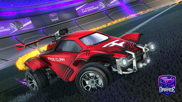 A Rocket League car design from prorlcs