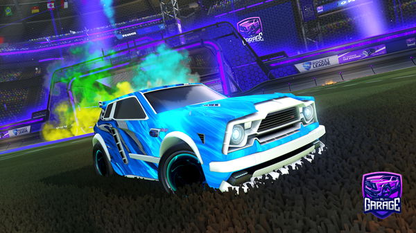 A Rocket League car design from Safiullah490