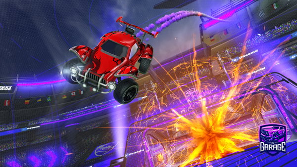 A Rocket League car design from kanaloa