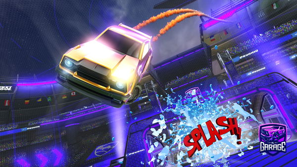 A Rocket League car design from abo_7sn