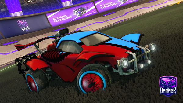 A Rocket League car design from Misha76_