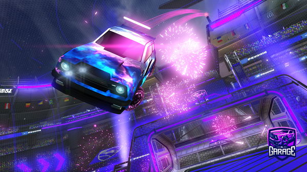 A Rocket League car design from WIAELCAismyepic