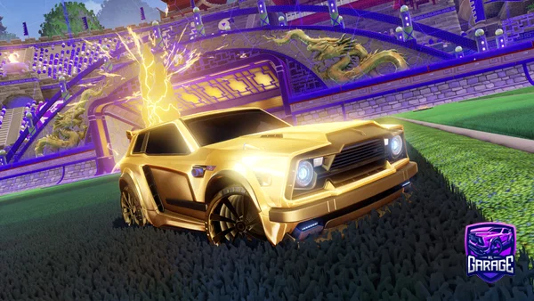 A Rocket League car design from damonoeloe