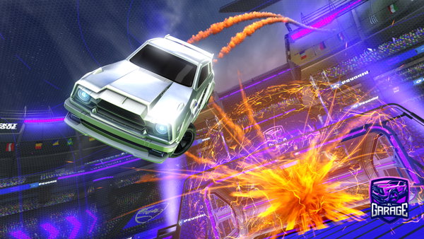 A Rocket League car design from Jwef
