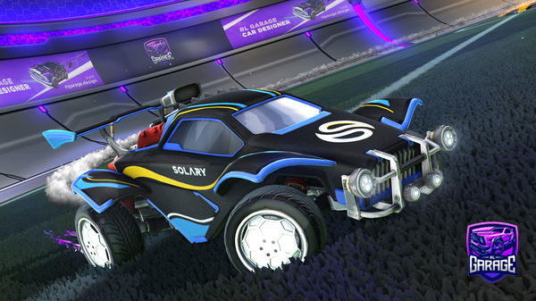 A Rocket League car design from XxRL_OzxX