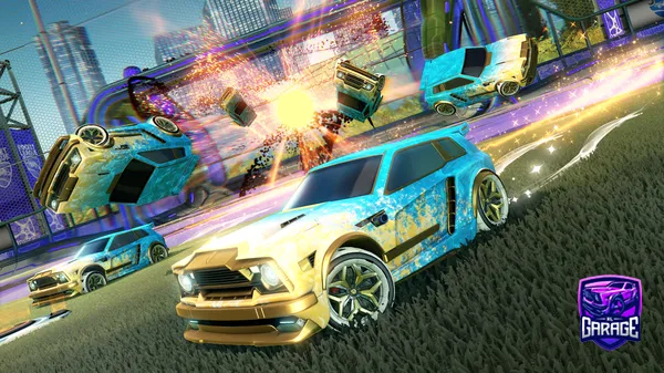 A Rocket League car design from AnirSol