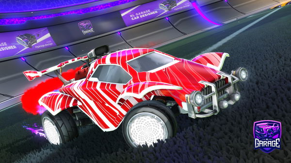 A Rocket League car design from Wiw7325