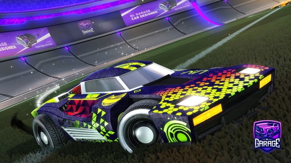 A Rocket League car design from zonixn