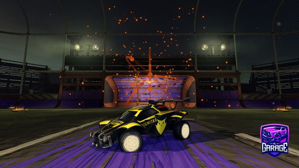 A Rocket League car design from teran