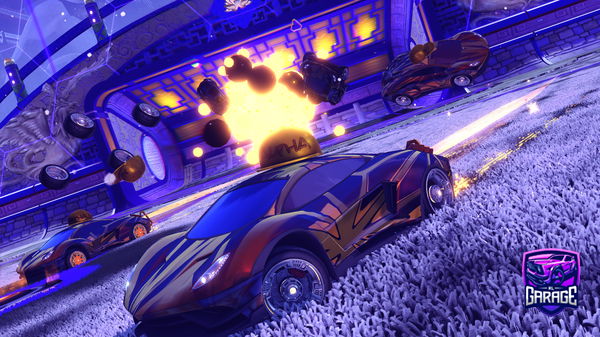 A Rocket League car design from hotwifi