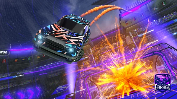 A Rocket League car design from Fuzzy_Tommy