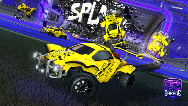 A Rocket League car design from supersonicm0nk