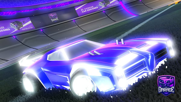 A Rocket League car design from leonprimer