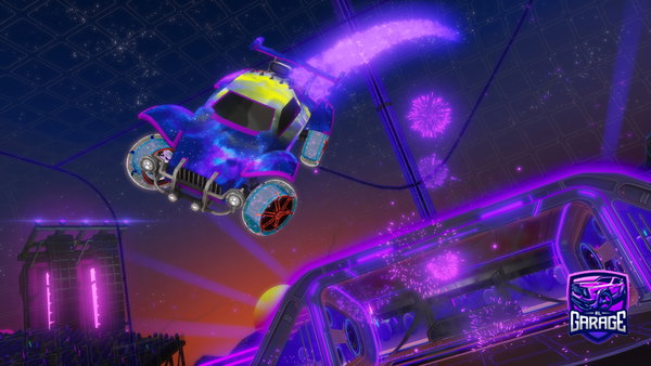A Rocket League car design from benbo32