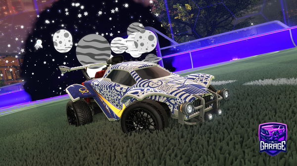 A Rocket League car design from Zjarany_Simba
