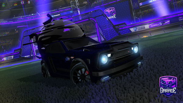 A Rocket League car design from RWJ