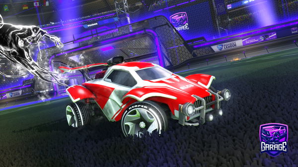 A Rocket League car design from Ixon19