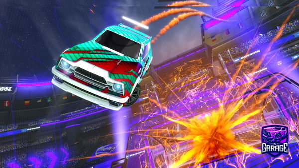 A Rocket League car design from Brysmi