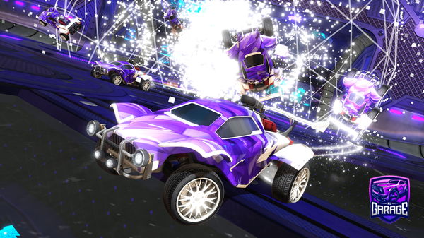 A Rocket League car design from AplhaCapJourney