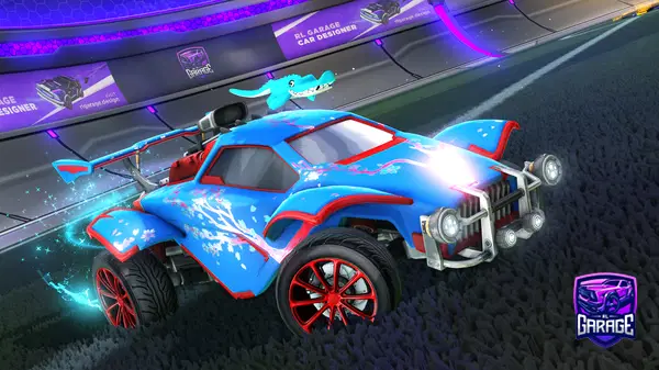 A Rocket League car design from thelittlepunks