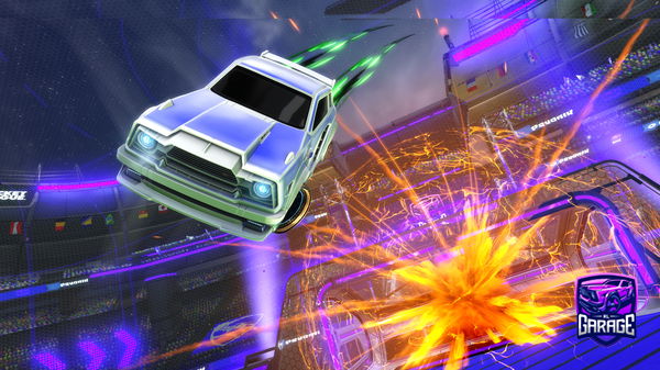 A Rocket League car design from Woistmeinkush