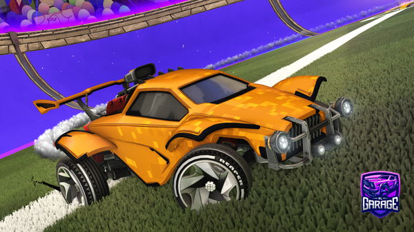 A Rocket League car design from Cralmondzy