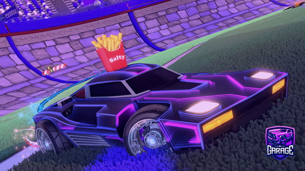 A Rocket League car design from Roy038