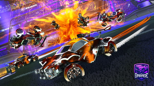 A Rocket League car design from Riyaadh1234