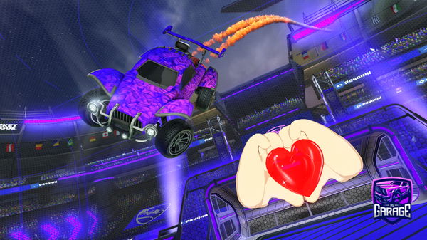 A Rocket League car design from OnyxPeach