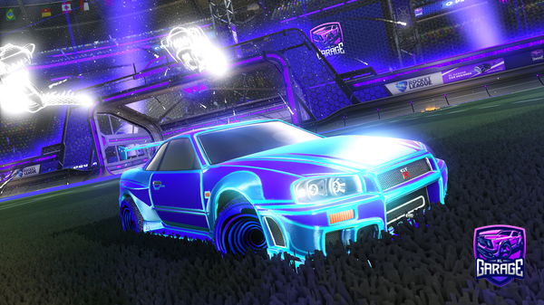 A Rocket League car design from NICKKKKLOLXD