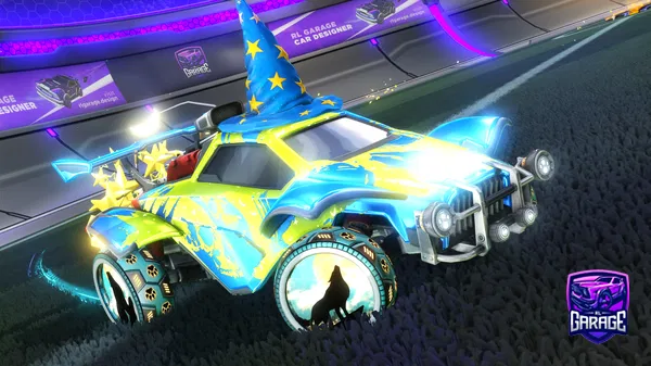 A Rocket League car design from diegolo1019