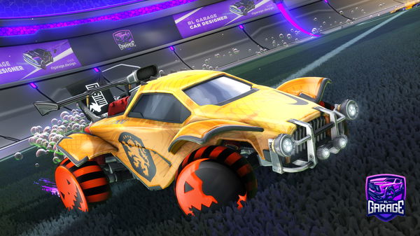 A Rocket League car design from FazeFuller