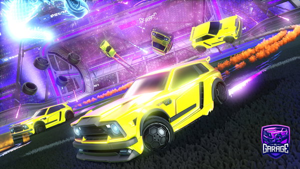 A Rocket League car design from DINIZINHGAMEPLAY