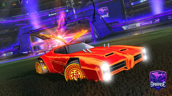 A Rocket League car design from FloodedYT