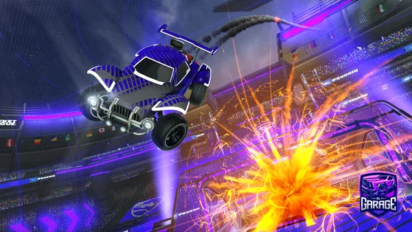 A Rocket League car design from Tijlonardo