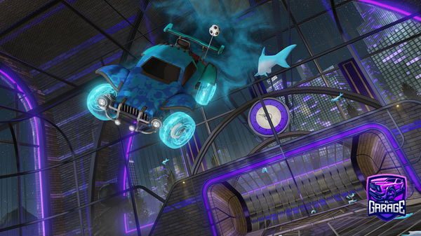 A Rocket League car design from SmokeScreen72