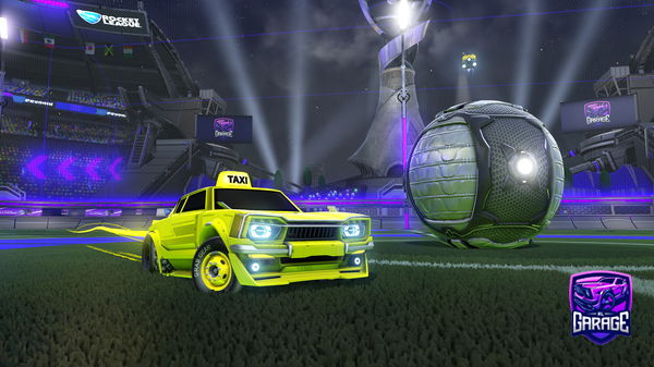 A Rocket League car design from R4ND0MP3R50N