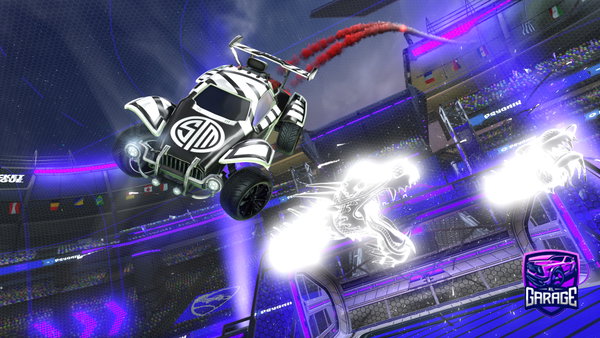 A Rocket League car design from NotaHydroFlask