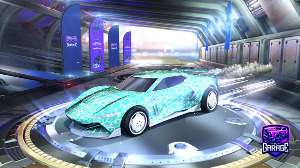 A Rocket League car design from Mortisblaster