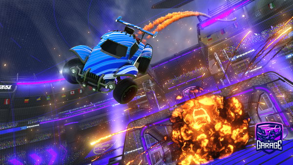A Rocket League car design from Mistyc_Revanger_