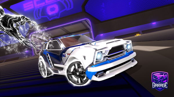 A Rocket League car design from hshw