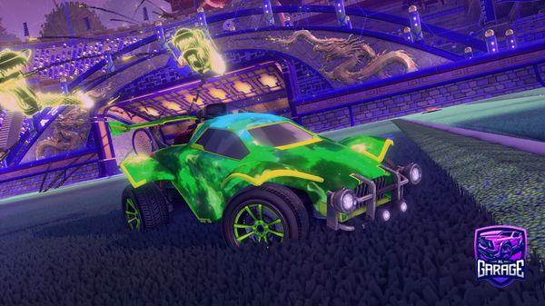 A Rocket League car design from Freetina03